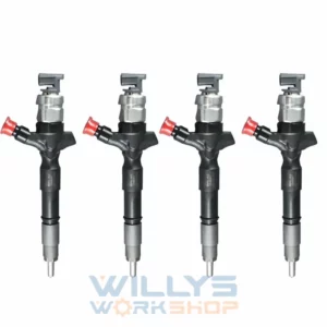Set of Four Fuel Injectors
